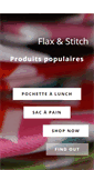 Mobile Screenshot of flaxandstitch.com
